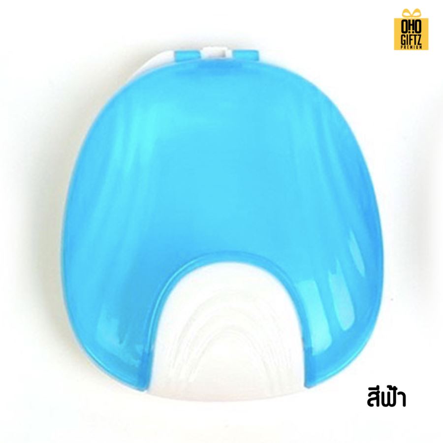 กล่องใส่รีเทนเนอร์สีสวย สกรีนโลโก้  ทำเป็นของพรีเมี่ยมได้