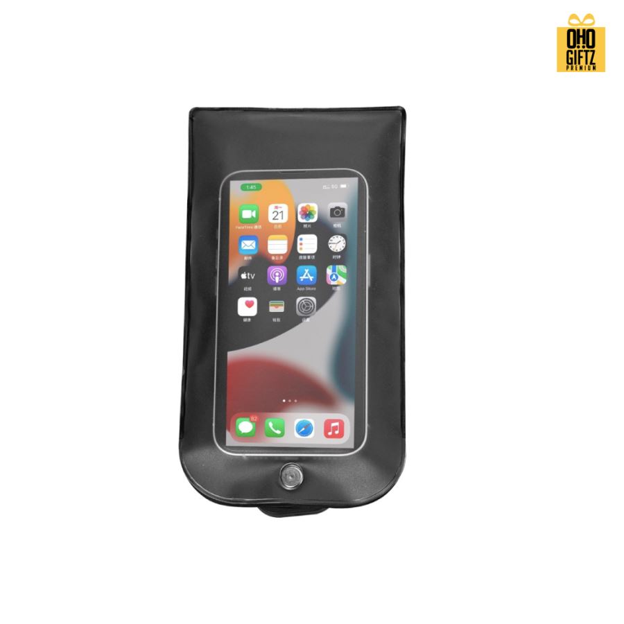 ซองใส่มือถือป้องกันการถ่ายรูปพร้อมห่วงล็อค ฟรีสกรีนโลโก้  ทำเป็นของพรีเมี่ยมได้