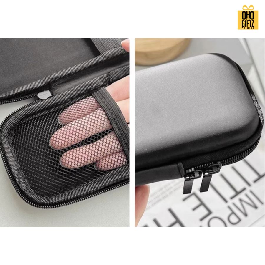 กล่องเก็บแปรงแต่งหน้า หรือเครื่องเขียน สกรีนโลโก้ ทำเป็นของพรีเมี่ยม