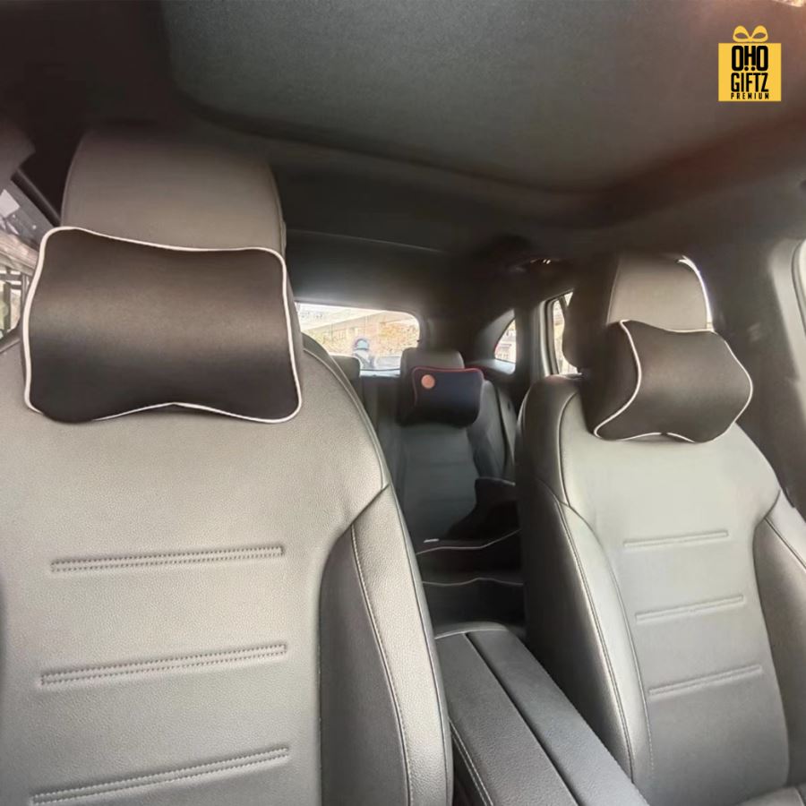 หมอนรองคอในรถ สกรีนโลโก้ ทำเป็นของพรีเมี่ยมได้