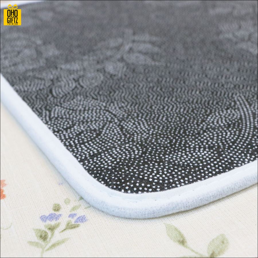 พรมเช็ดเท้าผ้าขนกำมะหยี่ พิมพ์ภาพได้ไม่จำกัดสี*ไม่มีขั้นต่ำ*