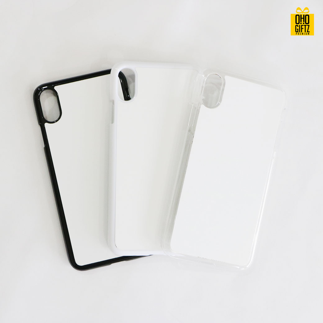 เคสแปะหลัง iPhone XS  MAX ขอบ PVC 