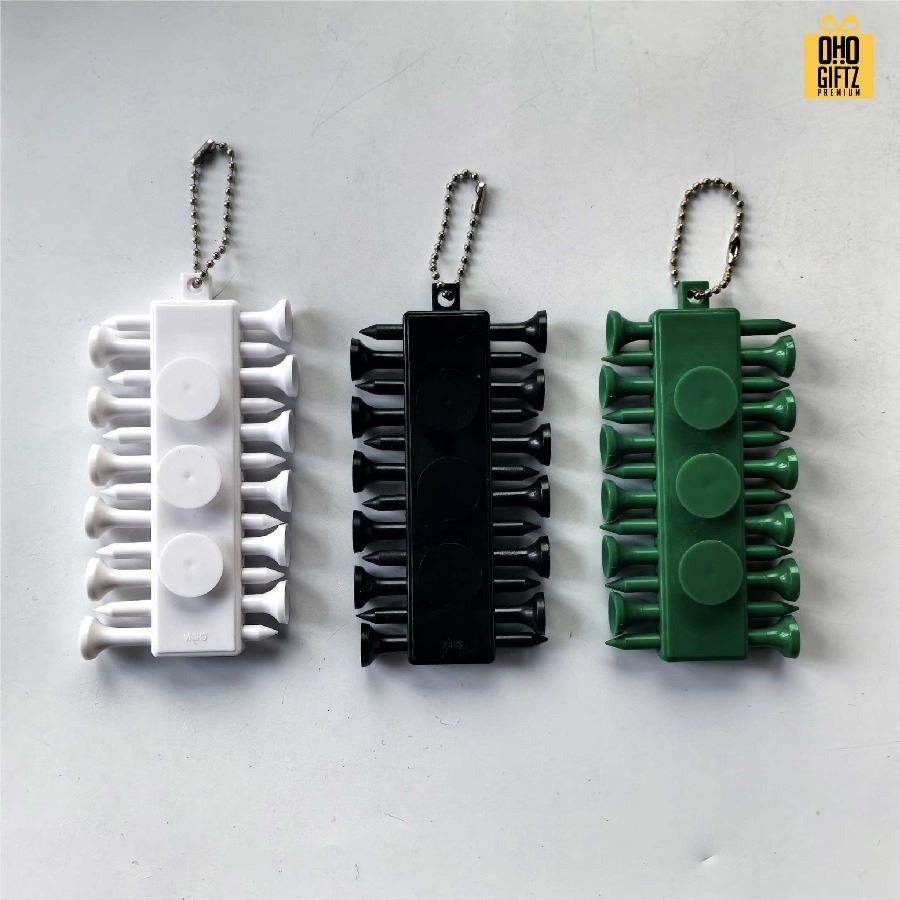 พวงกุญแจชุดตีกอล์ฟ สกรีนโลโก้ ทำเป็นของพรีเมี่ยม ของชำร่วยได้