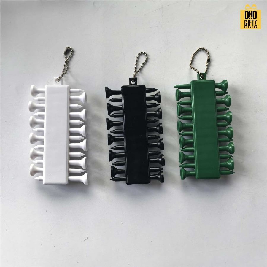 พวงกุญแจชุดตีกอล์ฟ สกรีนโลโก้ ทำเป็นของพรีเมี่ยม ของชำร่วยได้