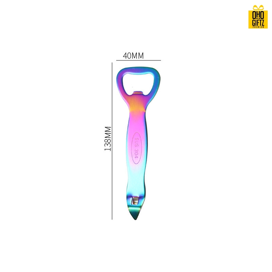 ที่เปิดสแตนเลส สกรีนชื่อ สกรีนโลโก้  ทำเป็นของพรีเมี่ยมได้