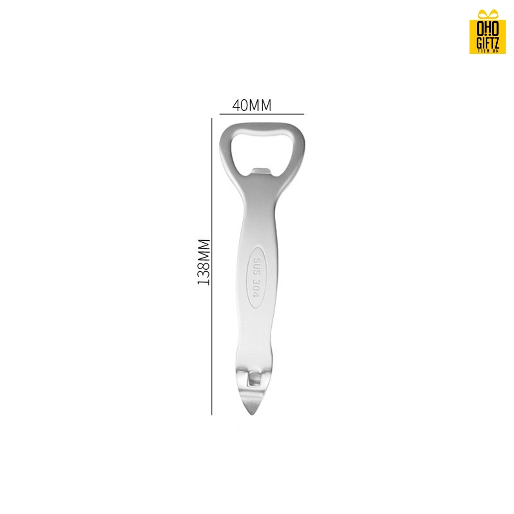 ที่เปิดสแตนเลส สกรีนชื่อ สกรีนโลโก้  ทำเป็นของพรีเมี่ยมได้