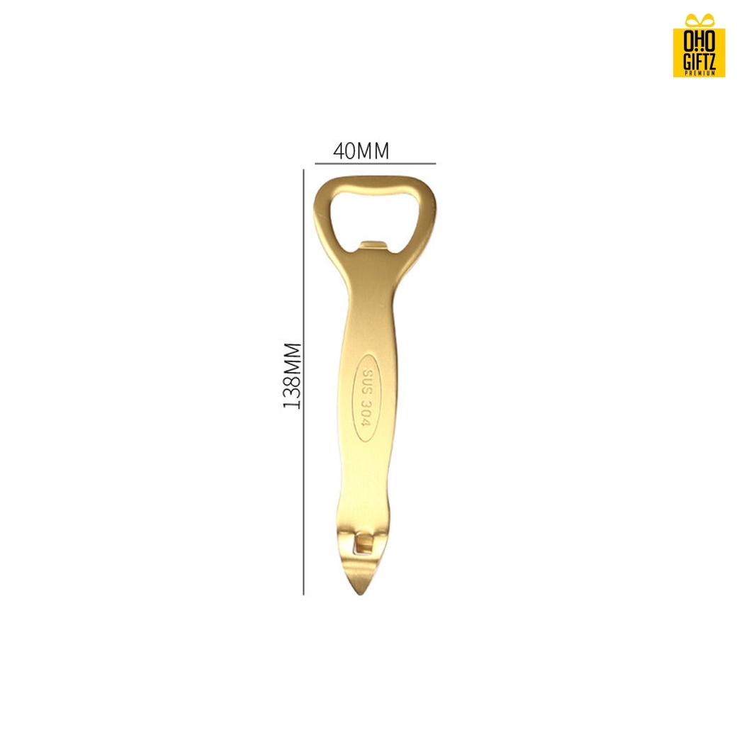 ที่เปิดสแตนเลส สกรีนชื่อ สกรีนโลโก้  ทำเป็นของพรีเมี่ยมได้