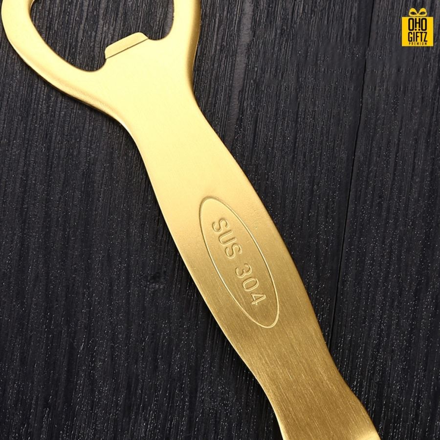 ที่เปิดสแตนเลส สกรีนชื่อ สกรีนโลโก้  ทำเป็นของพรีเมี่ยมได้