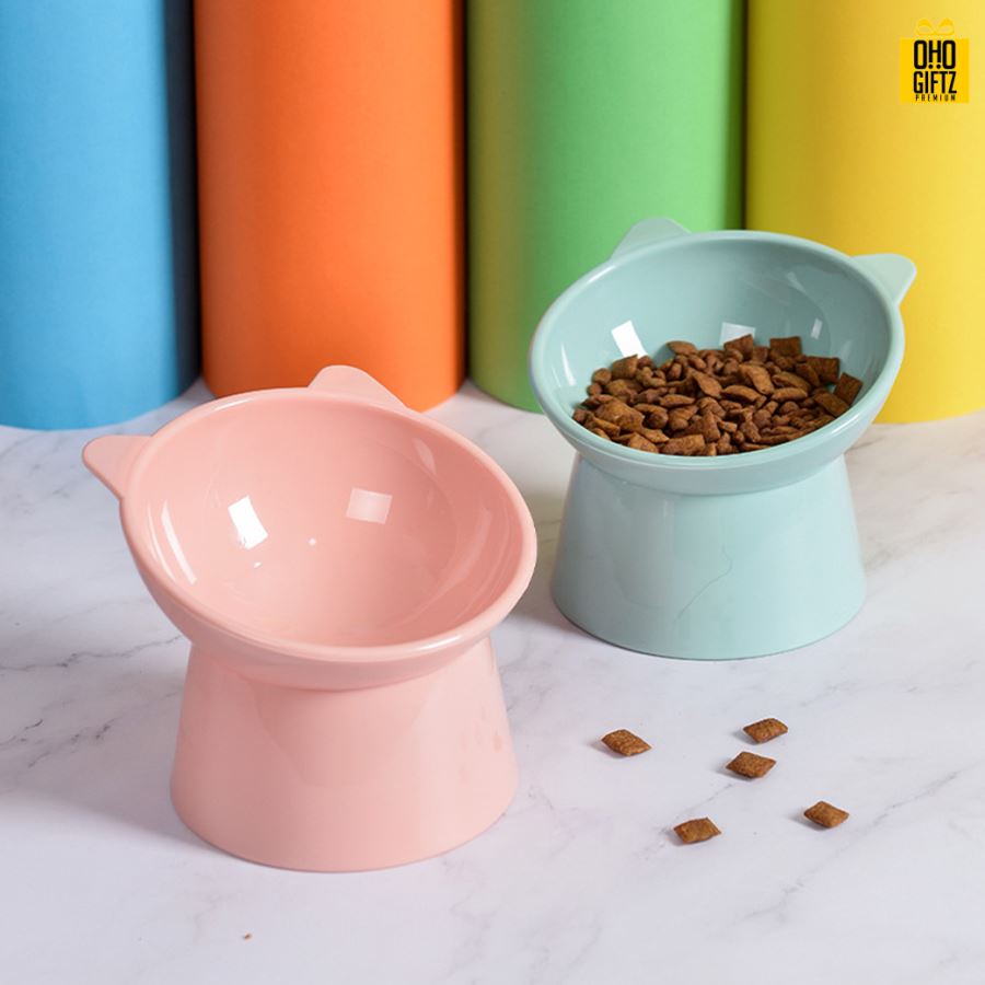 ชามอาหารสัตว์เลี้ยง สกรีนโลโก้ ทำเป็นของพรีเมี่ยม