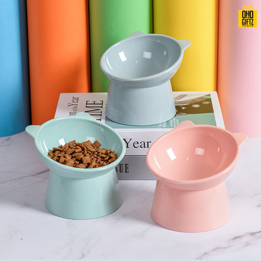 ชามอาหารสัตว์เลี้ยง สกรีนโลโก้ ทำเป็นของพรีเมี่ยม