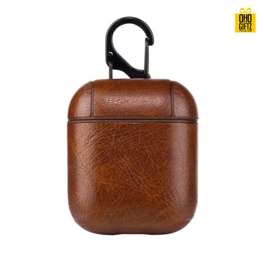 เคส Airpods หนังPC  สกรีนโลโก้ สกรีนชื่อร้าน ทำเป็นของพรีเมี่ยมได้