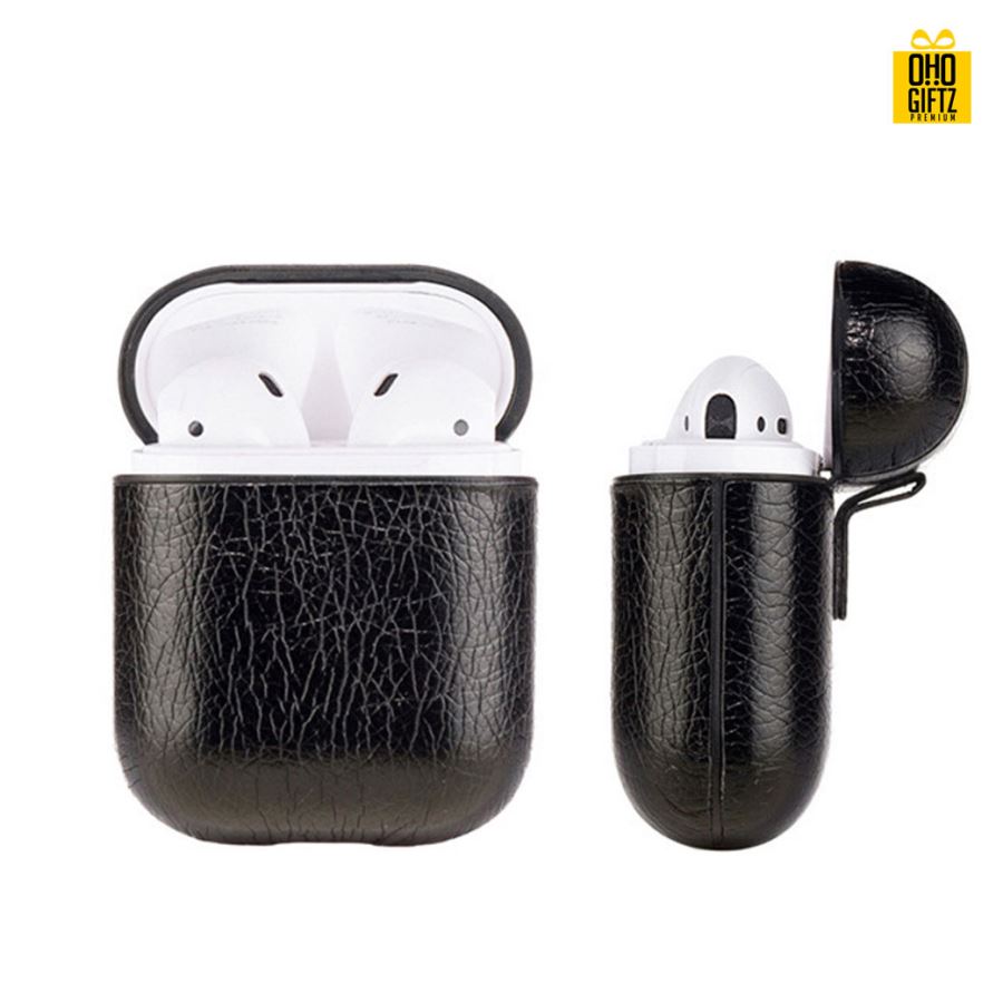 เคส Airpods หนังPC  สกรีนโลโก้ สกรีนชื่อร้าน ทำเป็นของพรีเมี่ยมได้