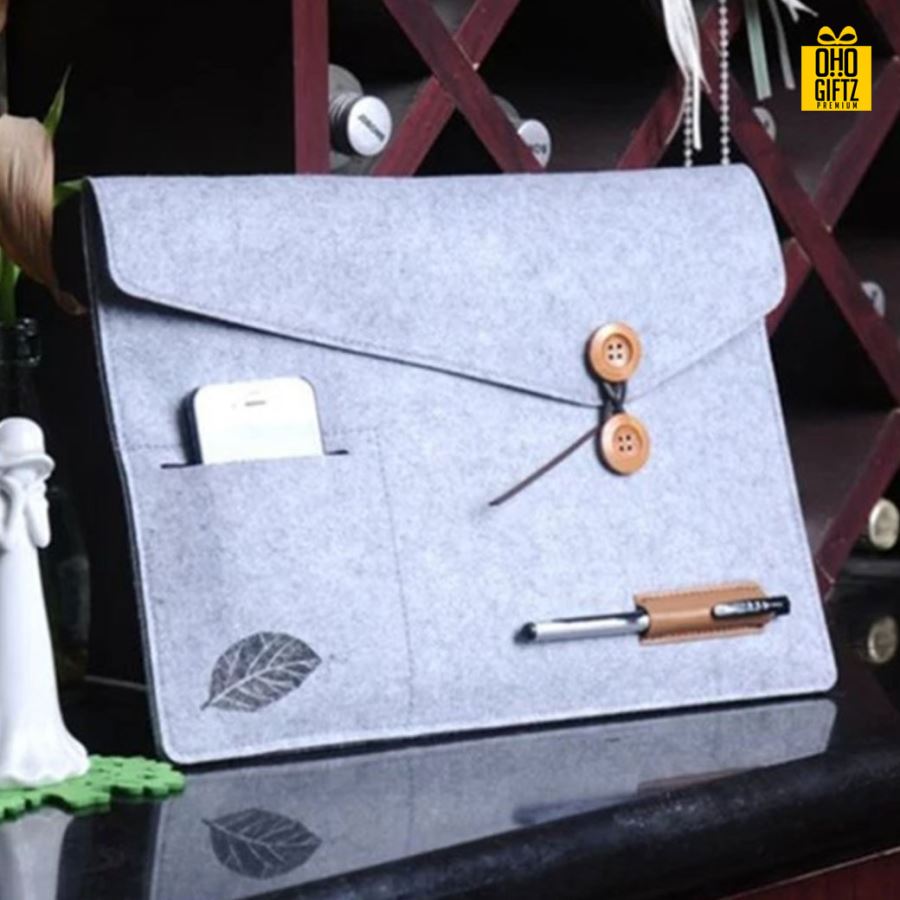 กระเป๋าใส่แล็ปท็อป สกรีนโลโก้ ทำเป็นของพรีเมี่ยม ของที่ระลึก