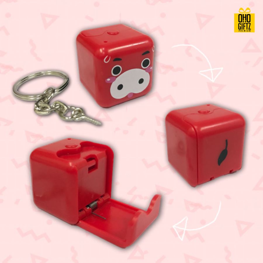 ขาตั้งโทรศัพท์พวงกุญแจ สกรีนโลโก้ ทำเป็นของพรีเมี่ยมได้