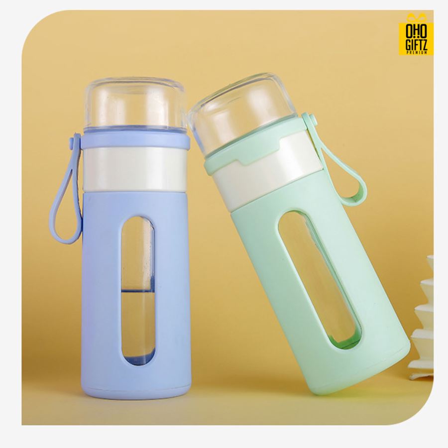 กระบอกแก้วน้ำพลาสติก สกรีนชื่อ เลเซอร์โลโก้ฟรี  ทำเป็นของพรีเมี่ยมได้