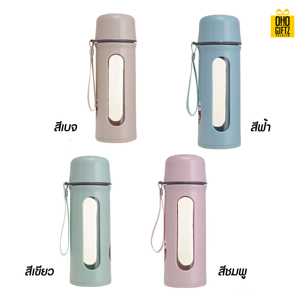 กระบอกแก้วพลาสติก สกรีนชื่อ เลเซอร์โลโก้ฟรี  ทำเป็นของพรีเมี่ยมได้