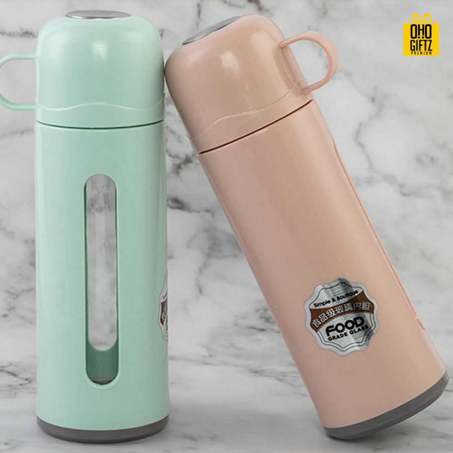 กระบอกแก้วพลาสติก สกรีนชื่อ เลเซอร์โลโก้ฟรี  ทำเป็นของพรีเมี่ยมได้