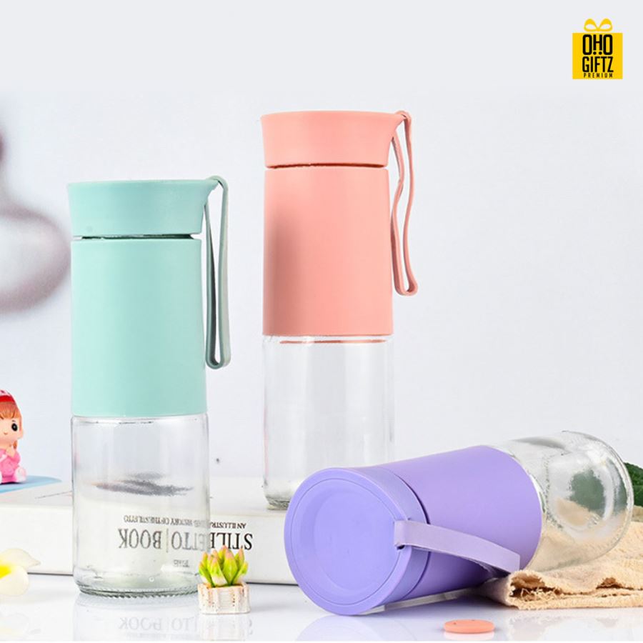 กระบอกแก้วน้ำ สกรีนชื่อ เลเซอร์โลโก้ฟรี  ทำเป็นของพรีเมี่ยมได้