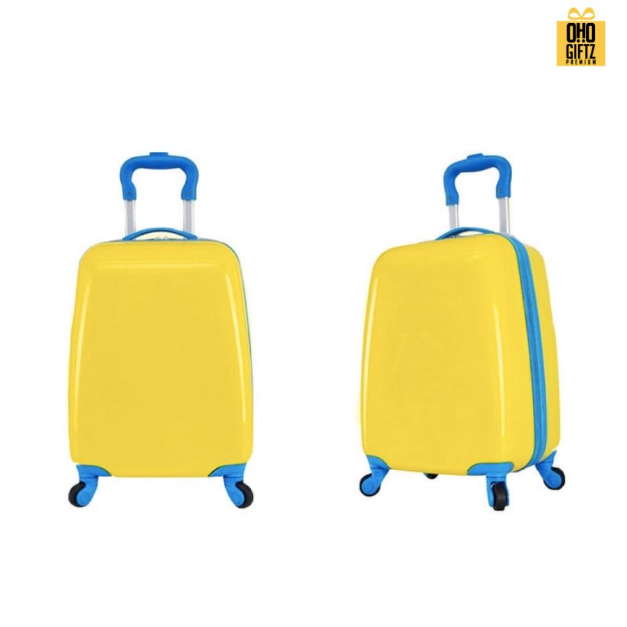 กระเป๋าเดินทางใบเล็ก สำหรับเด็ก สกรีนชื่อ สกรีนโลโก้  ทำเป็นของพรีเมี่ยมได้