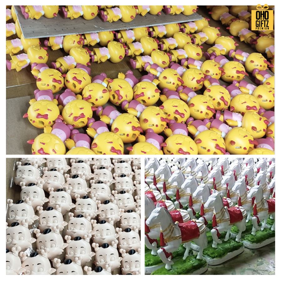 Art Toy ตุ๊กตากล่องสุ่มวัสดุ Resin  รับผลิตออกแบบดีไซน์ได้ตามต้องการ  ทำเป็นของพรีเมี่ยมได้