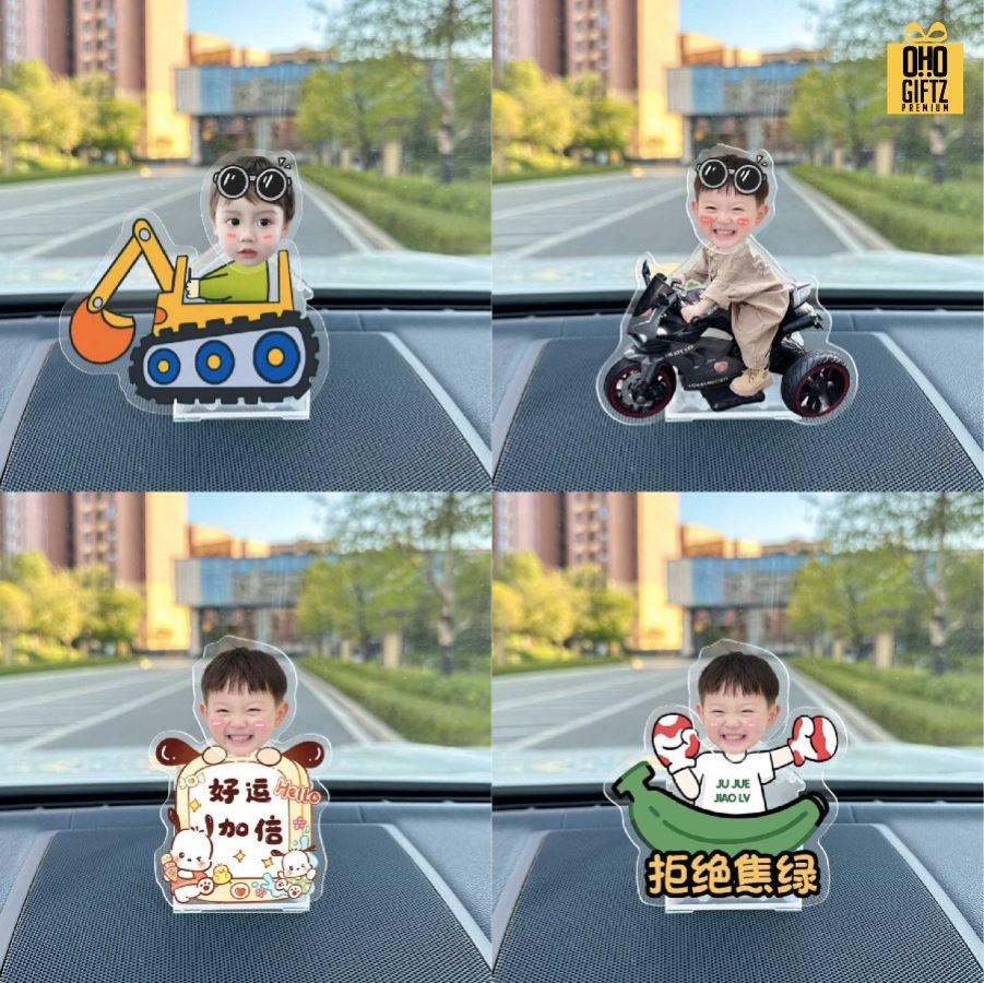 รับผลิตโมเดลหัวเขย่า อะคริลิค สกรีนชื่อ สกรีนโลโก้ ทำเป็นของพรีเมี่ยมได้