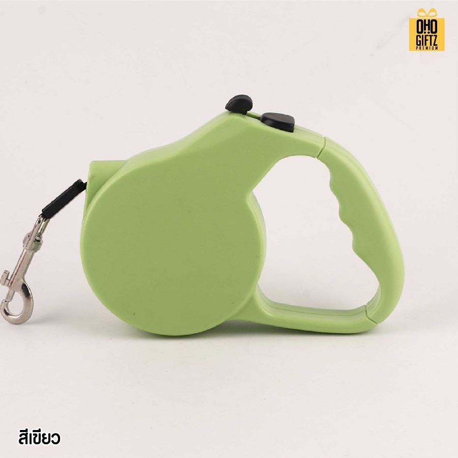 สายจูงสัตว์ สายยืดหดอัตโนมัติ สกรีนชื่อ สกรีนโลโก้ ทำเป็นของพรีเมี่ยมได้