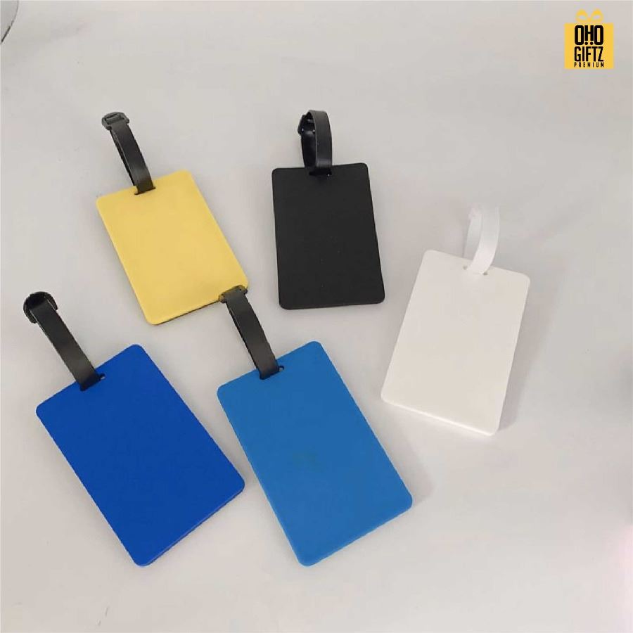 ป้าย Tag ห้อยกระเป๋าเดินทาง ยางซิลิโคน สกรีนโลโก้ ทำเป็นของพรีเมี่ยมได้