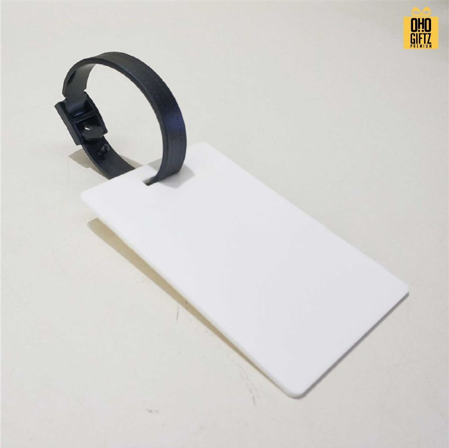 ป้าย Tag ห้อยกระเป๋าเดินทาง อะคริลิค สกรีนไม่จำกัดสี สกรีนโลโก้ ทำเป็นของพรีเมี่ยมได้