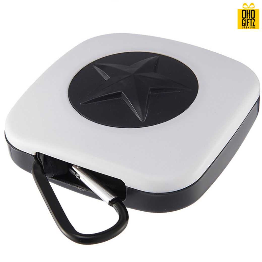 กระเป๋าไนล่อนพับได้พร้อมกล่อง สกรีนโลโก้ ทำเป็นของพรีเมี่ยม ของที่ระลึก