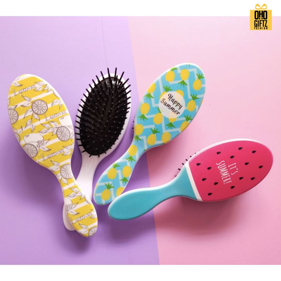 หวีแปรง Summer สกรีนโลโก้  ทำเป็นของพรีเมี่ยมได้