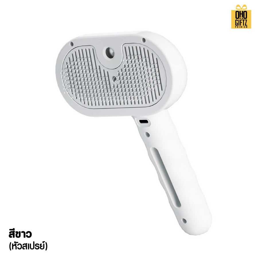 หวีแปรงขนสัตว์ พ่นละอองสเปรย์ สกรีนโลโก้ ทำเป็นของพรีเมี่ยมได้