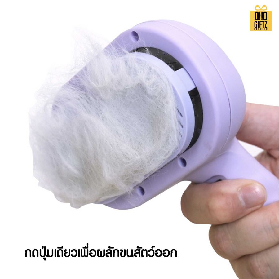 หวีแปรงขนสัตว์ พ่นละอองสเปรย์ สกรีนโลโก้ ทำเป็นของพรีเมี่ยมได้