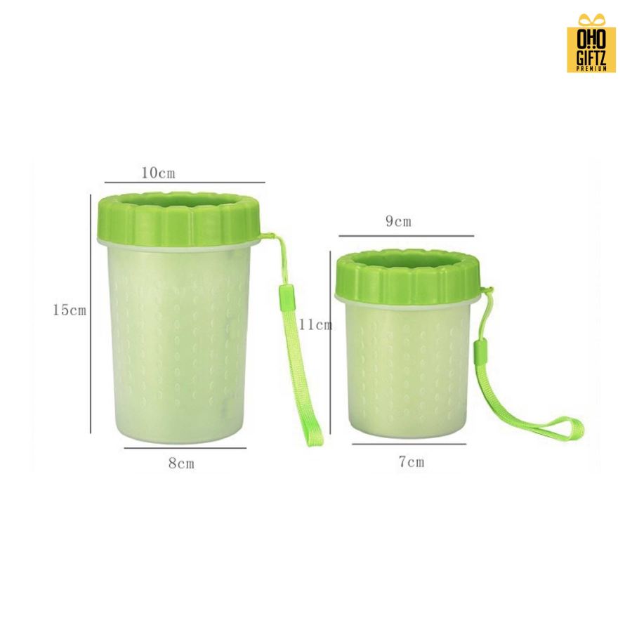 ที่ล้างเท้าสัตว์พกพา สกรีนโลโก้ ทำเป็นของพรีเมี่ยม