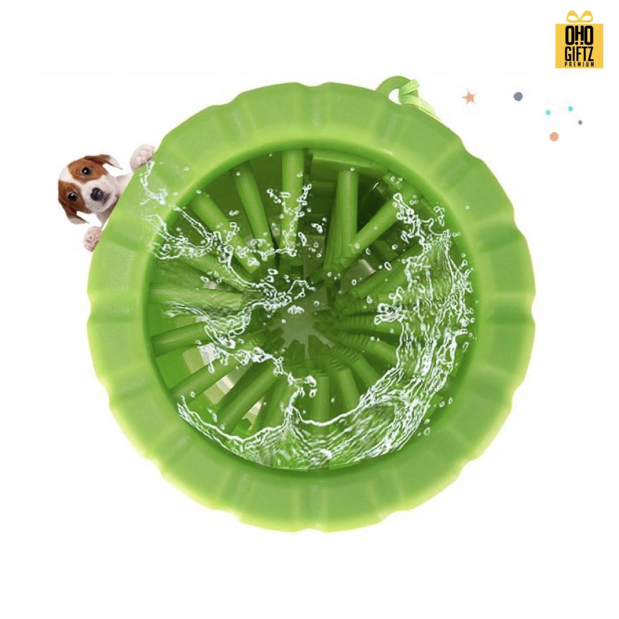 ที่ล้างเท้าสัตว์พกพา สกรีนโลโก้ ทำเป็นของพรีเมี่ยม