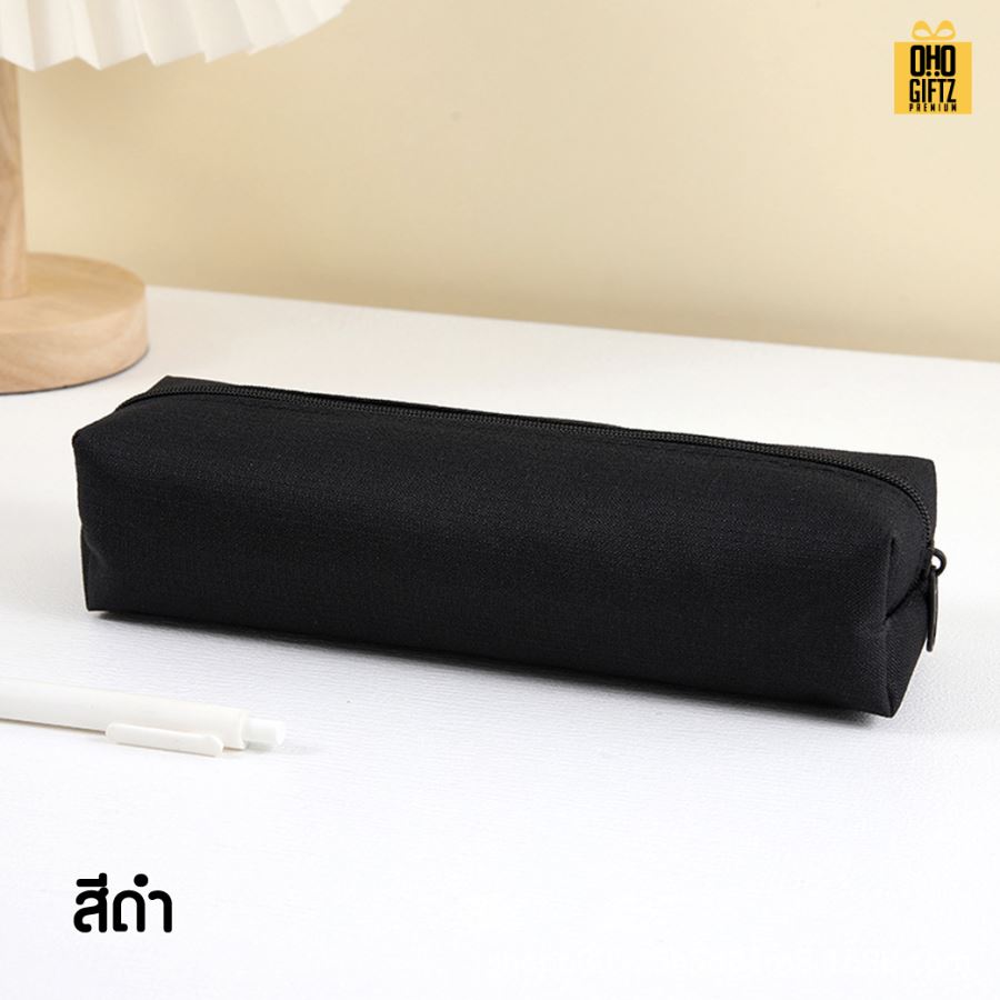 กระเป๋าผ้าใส่ดินสอ สกรีนโลโก้  ทำเป็นของพรีเมี่ยม