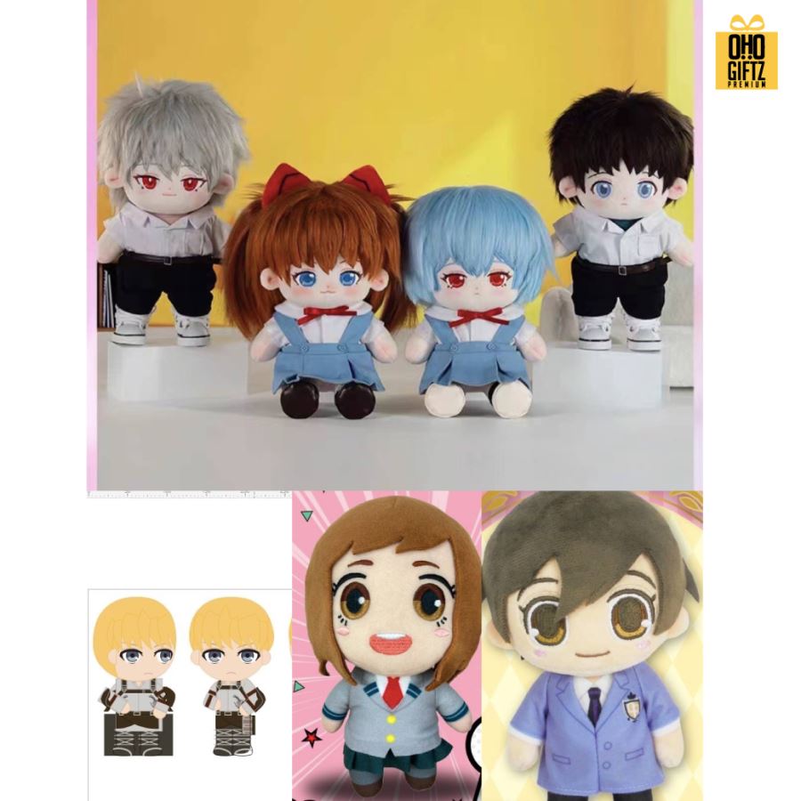 รับผลิตตุ๊กตา Anime ศิลปิน นักร้อง สกรีนโลโก้ ทำเป็นของพรีเมี่ยมได้ 