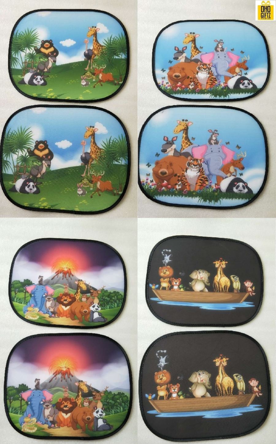 ม่านบังแดดรถยนต์ทรงสี่เหลี่ยมโค้ง พิมพ์ภาพได้ *ไม่มีขั้นต่ำ* 