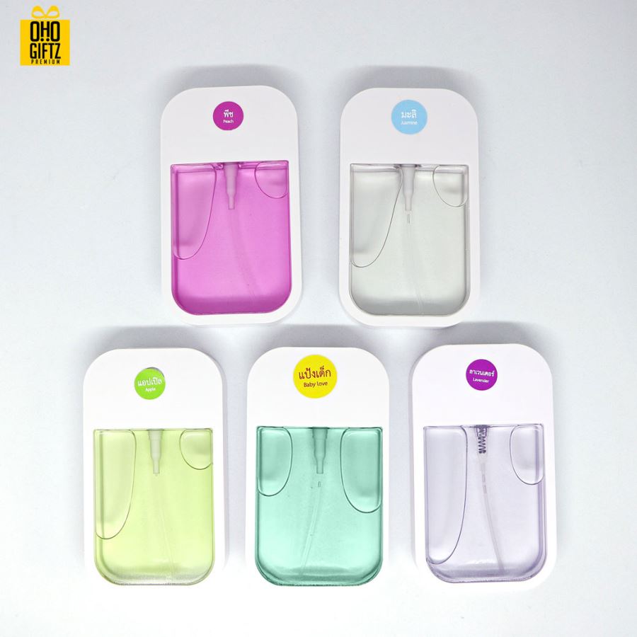 ขวดสเปรย์แอลกอฮอล์ ติดสติกเกอร์ ไม่จำกัดสีฟรี!!