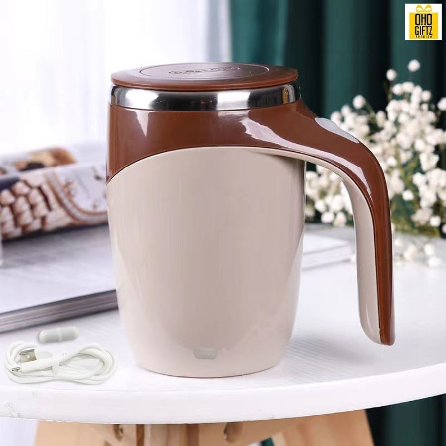 แก้วชงอัตโนมัติ  สกรีนโลโก้ ทำเป็นของพรีเมี่ยมได้