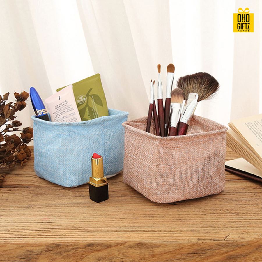 ตะกร้าผ้า สกรีนโลโก้  ทำเป็นของพรีเมี่ยม