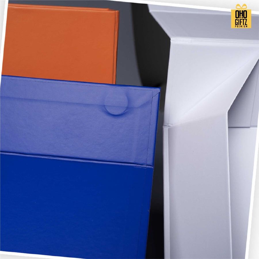 กล่องของขวัญพับได้ สกรีนโลโก้ สกรีนโลโก้ ทำเป็นของพรีเมี่ยม 