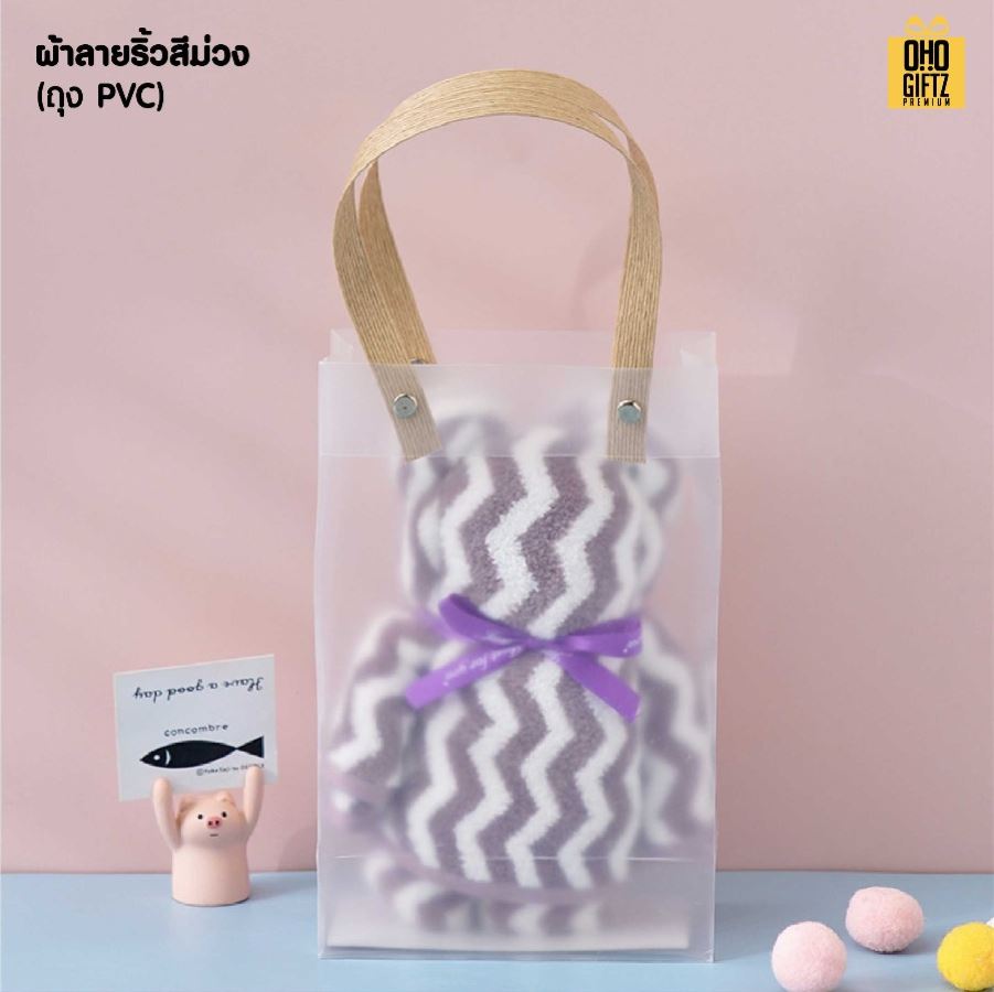 ผ้าขนหนูหมี ผลิตโลโก้ ติดลาเบล ทำเป็นของพรีเมี่ยมได้