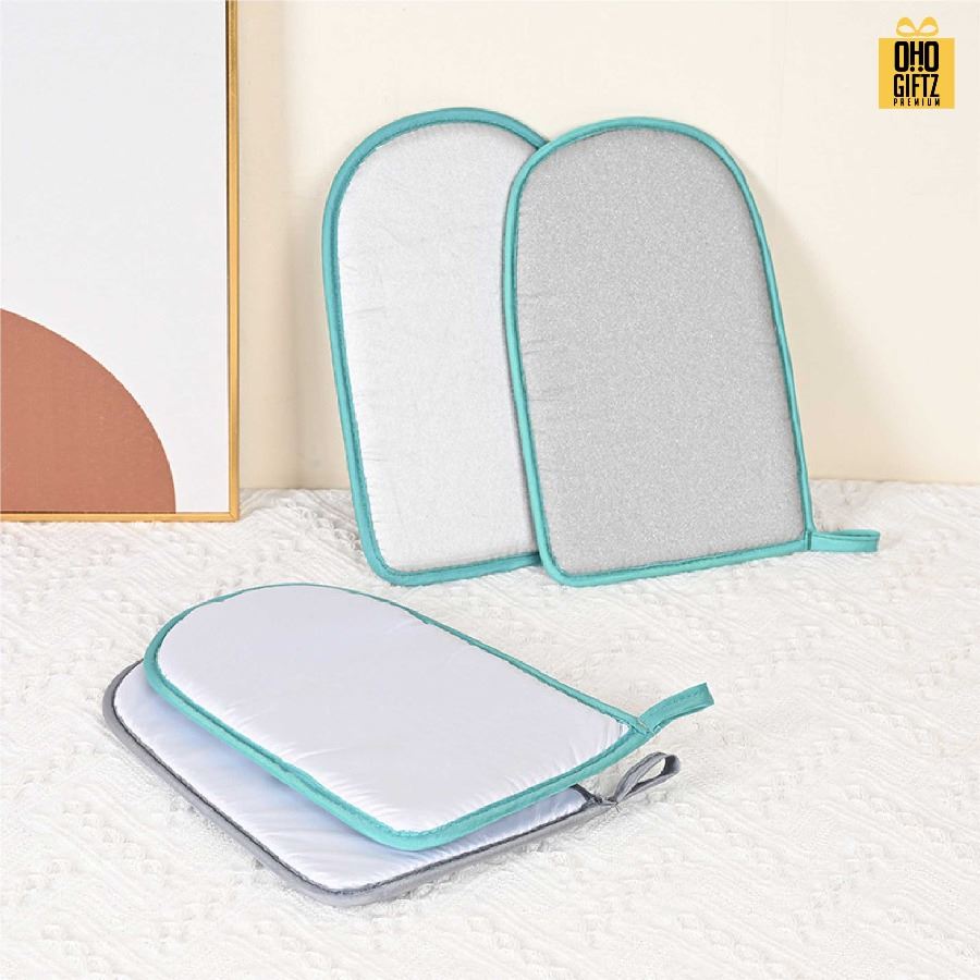 ถุงมือรีดผ้ากันความร้อน สกรีนชื่อ,โลโก้ ทำเป็นของพรีเมี่ยมได้