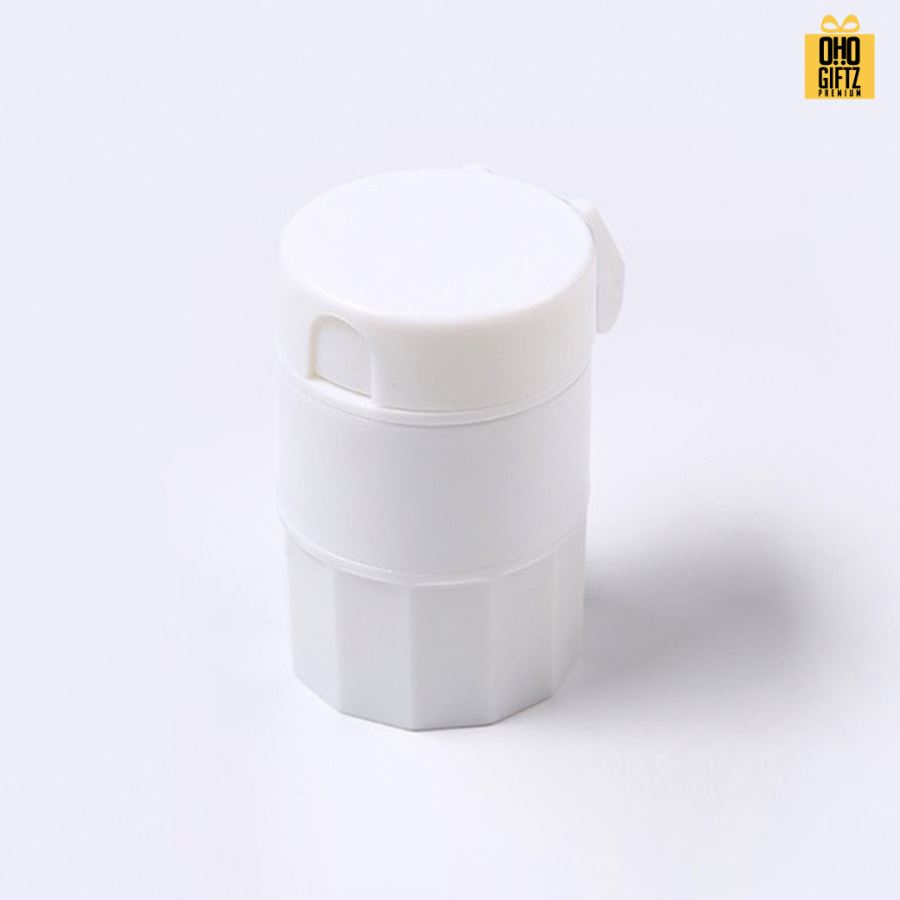 ที่ตัดยาและบดยา สกรีนชื่อ สกรีนโลโก้ ทำเป็นของพรีเมี่ยมได้