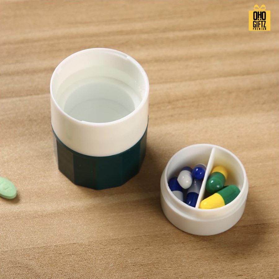 ที่ตัดยาและบดยา สกรีนชื่อ สกรีนโลโก้ ทำเป็นของพรีเมี่ยมได้