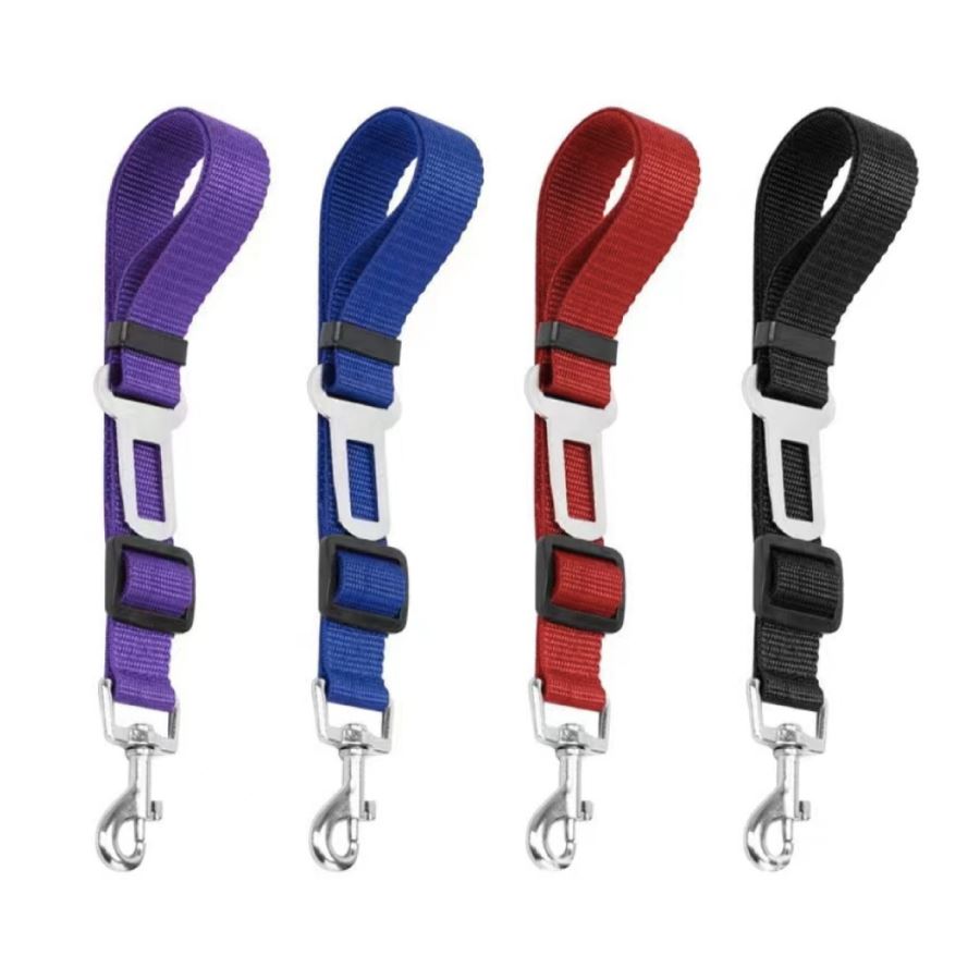 เข็มขัดนิรภัยสัตว์เลี้ยง สกรีนโลโก้ ทำเป็นของพรีเมี่ยม