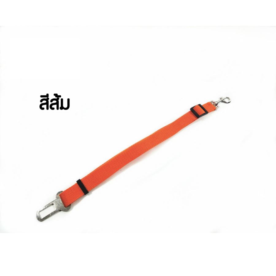เข็มขัดนิรภัยสัตว์เลี้ยง สกรีนโลโก้ ทำเป็นของพรีเมี่ยม