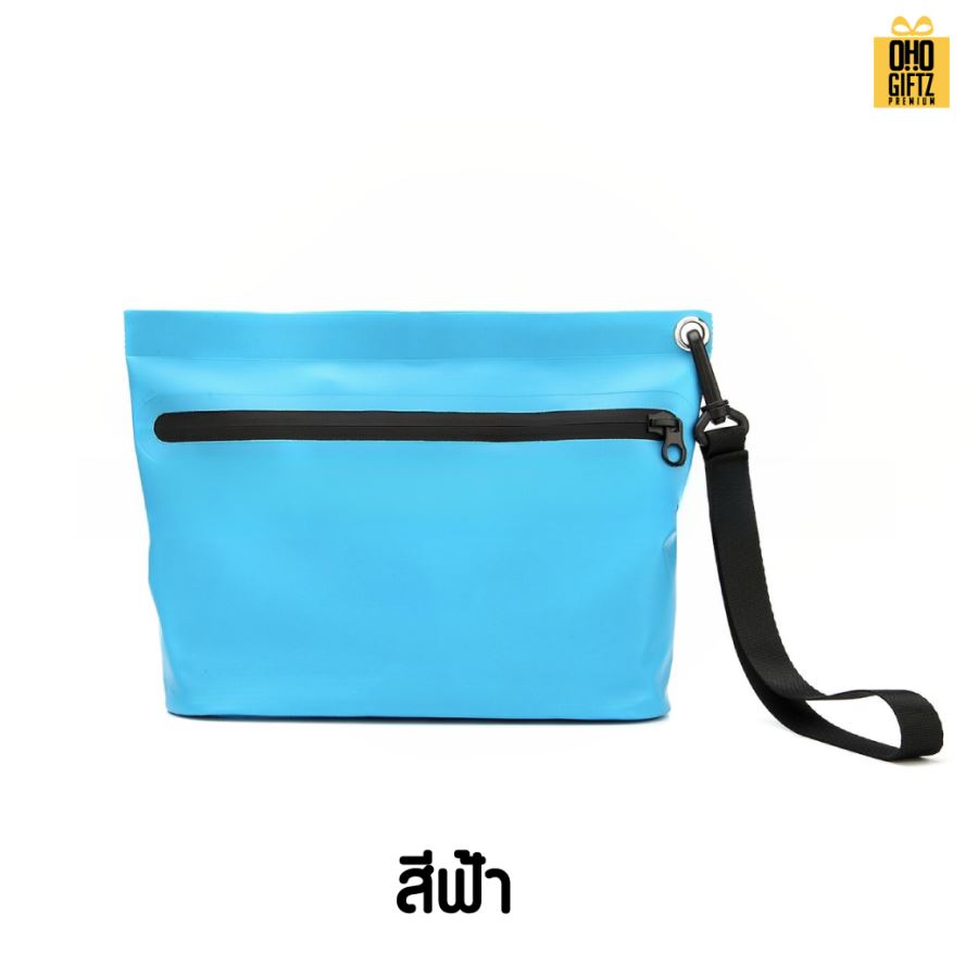 กระเป๋าพลาสติกกันน้ำ สกรีนโลโก้ ทำเป็นของพรีเมี่ยม