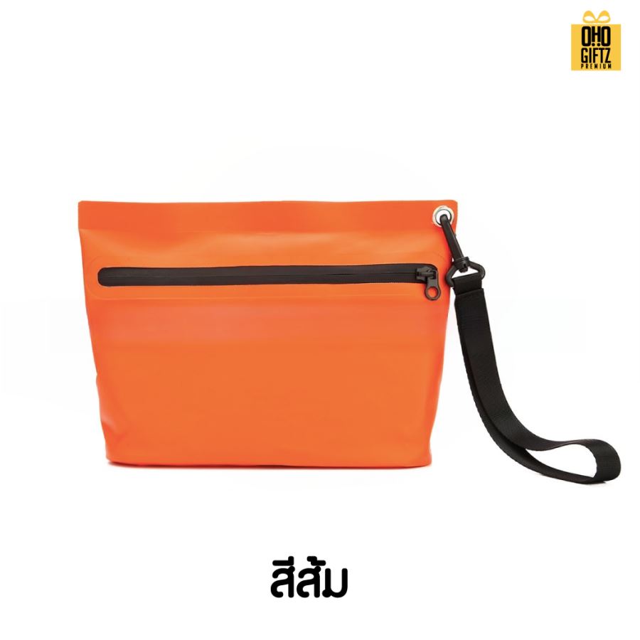 กระเป๋าพลาสติกกันน้ำ สกรีนโลโก้ ทำเป็นของพรีเมี่ยม