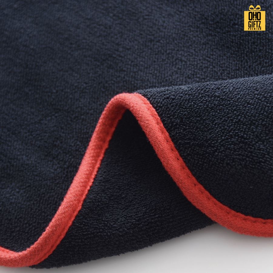 ผ้าไมโครเนื้อนุ่ม สำหรับเช็ดรถ  สกรีนโลโก้ ทำเป็นของพรีเมี่ยม ของชำร่วยได้